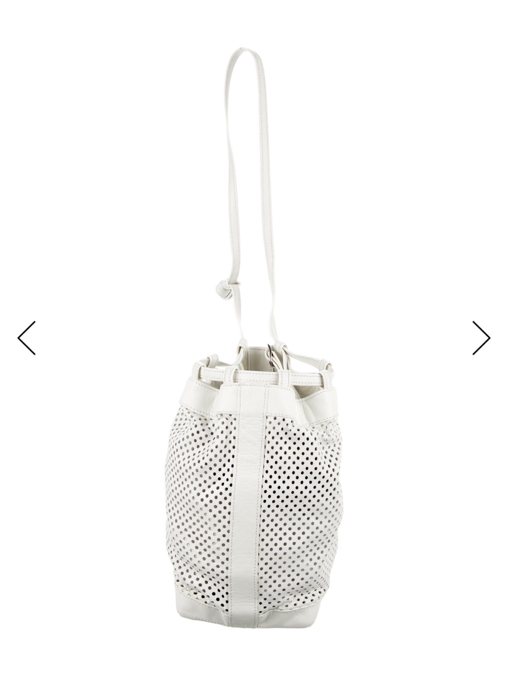 Celine Perforated Mini Bucket Bag